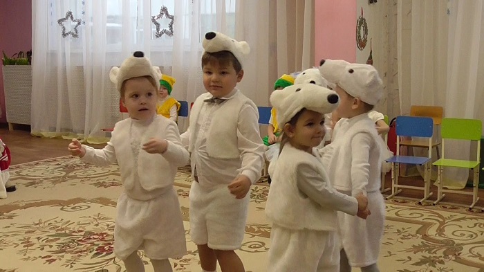 Танец медведей в детском саду